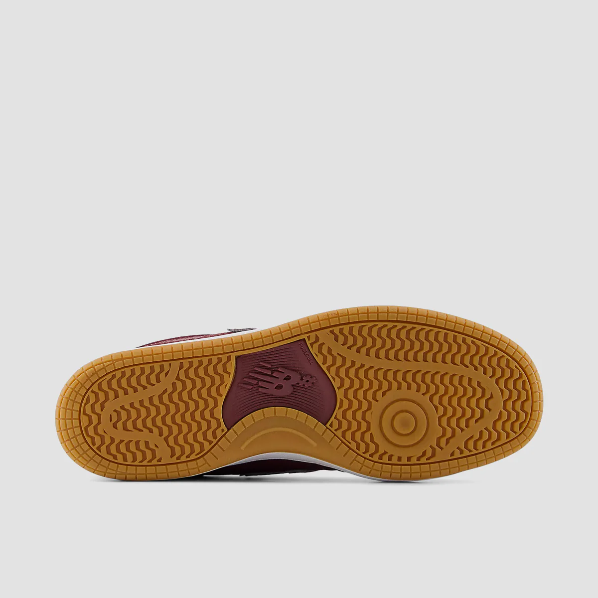 New Balance Numeric 480 Shoes - Monarch Burgundy/NB Burgundy - Image 4