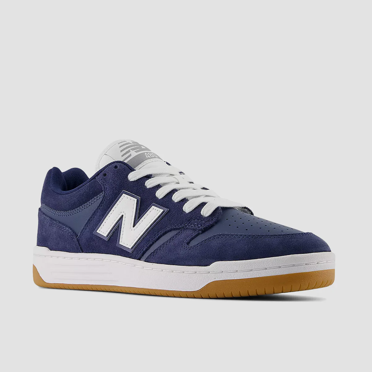 New Balance Numeric 480 Shoes - NB Navy/White - Image 2