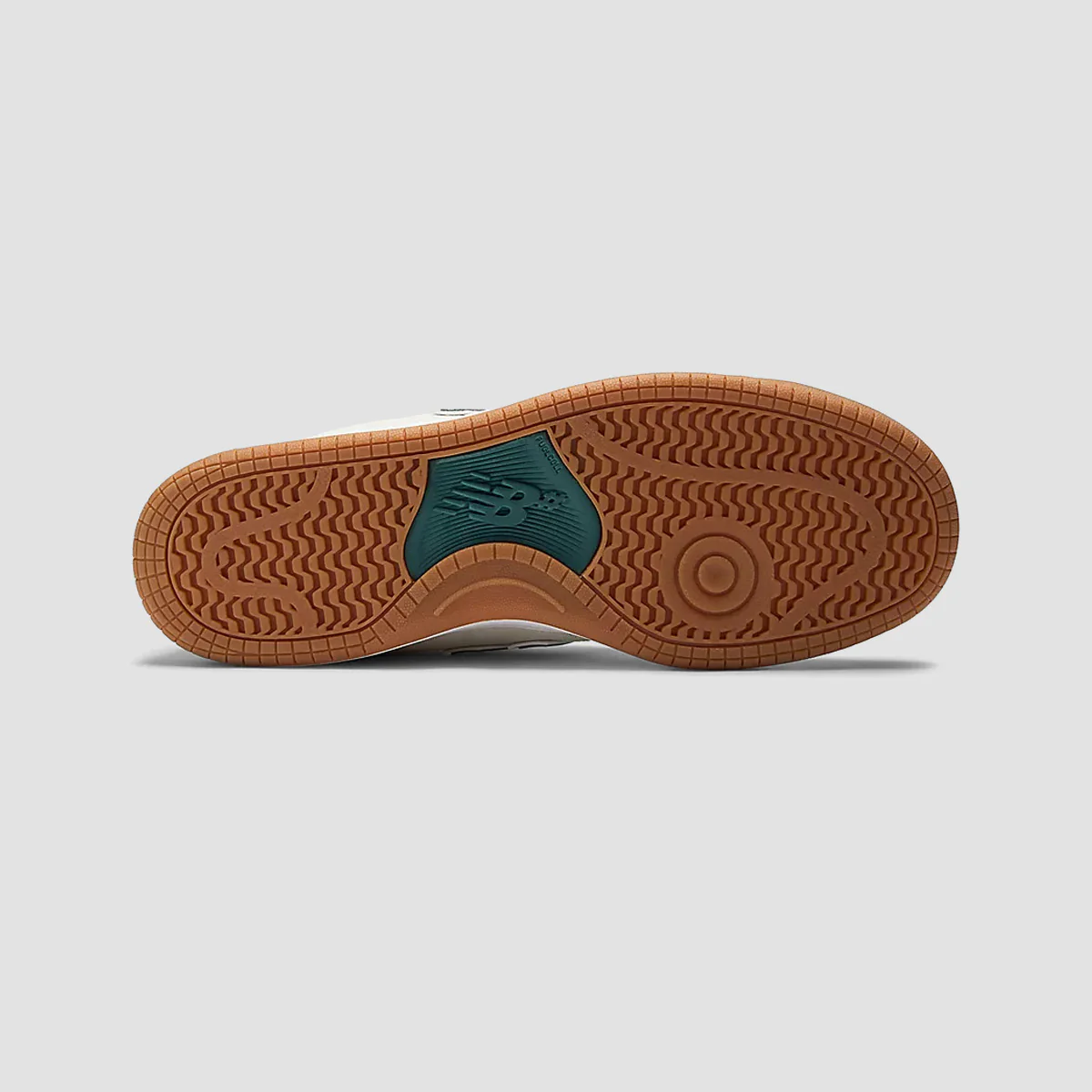 New Balance Numeric 480 Shoes - Sea Salt/Vintage Teal - Image 3