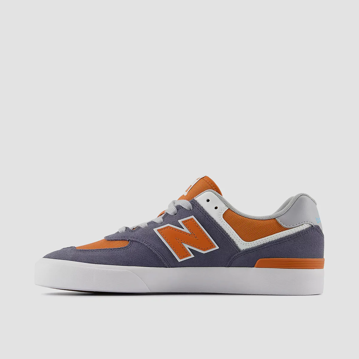 New Balance Numeric 574 Shoes - Dark Arctic Grey/Infield Clay - Image 3