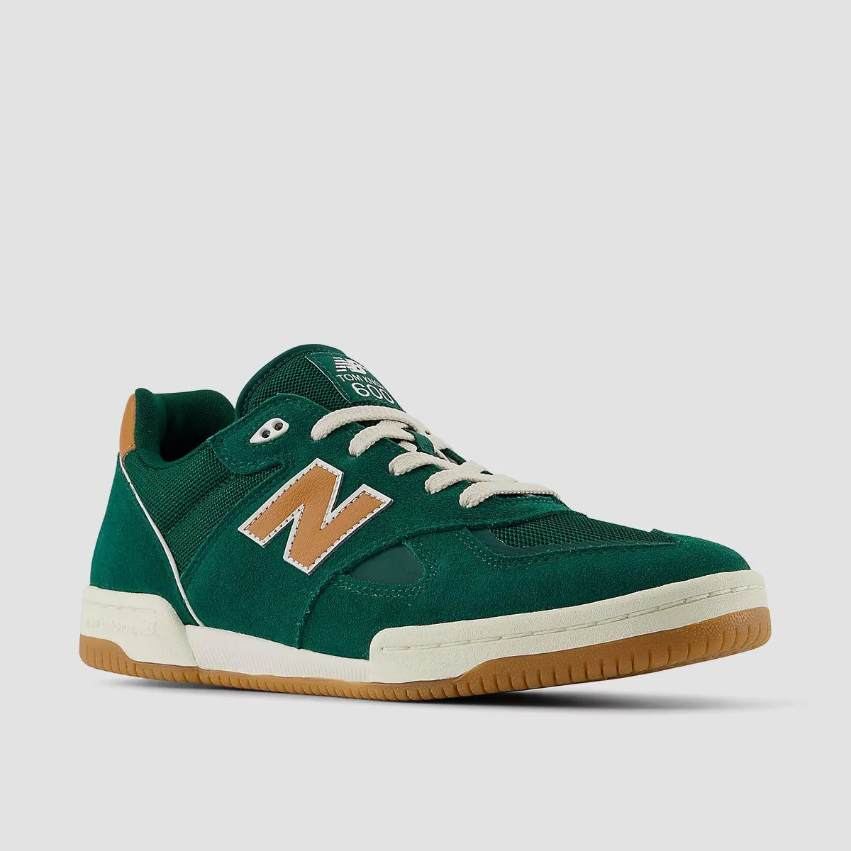 New Balance Numeric 600 Tom Knox Shoes - Marsh Green/Tan - Image 2