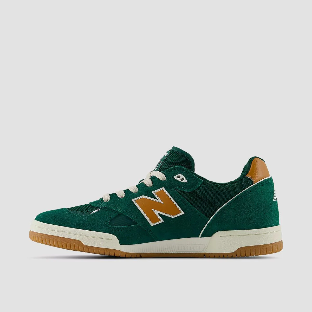 New Balance Numeric 600 Tom Knox Shoes - Marsh Green/Tan - Image 3