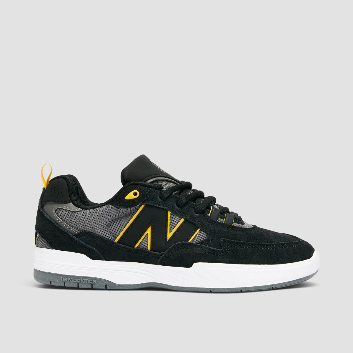 New Balance Numeric 808 Tiago Lemos Shoes - Black/Yellow