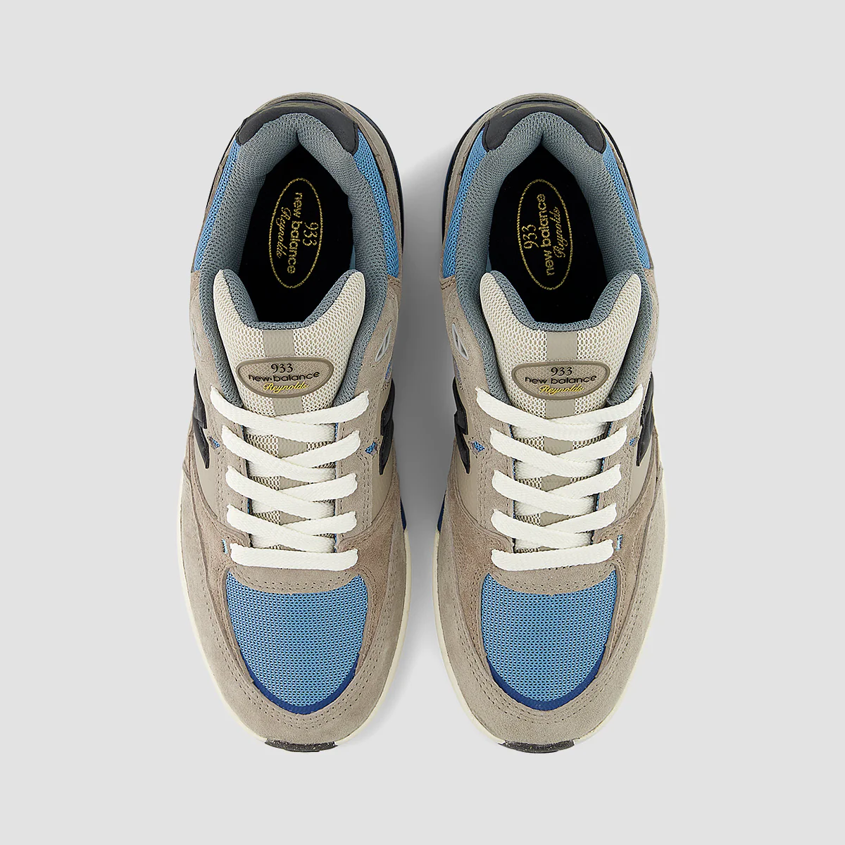 New Balance Numeric Andrew 933 Shoes - Mushroom/Still Water - Image 3