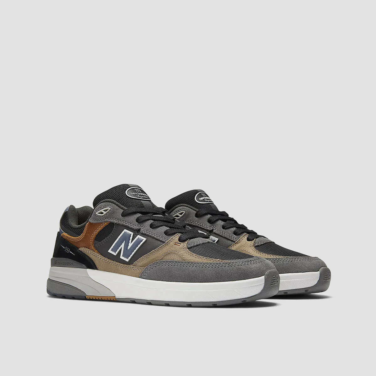 New Balance Numeric Andrew Reynolds 933 Shoes - Castlerock/Vintage Indigo - Image 2