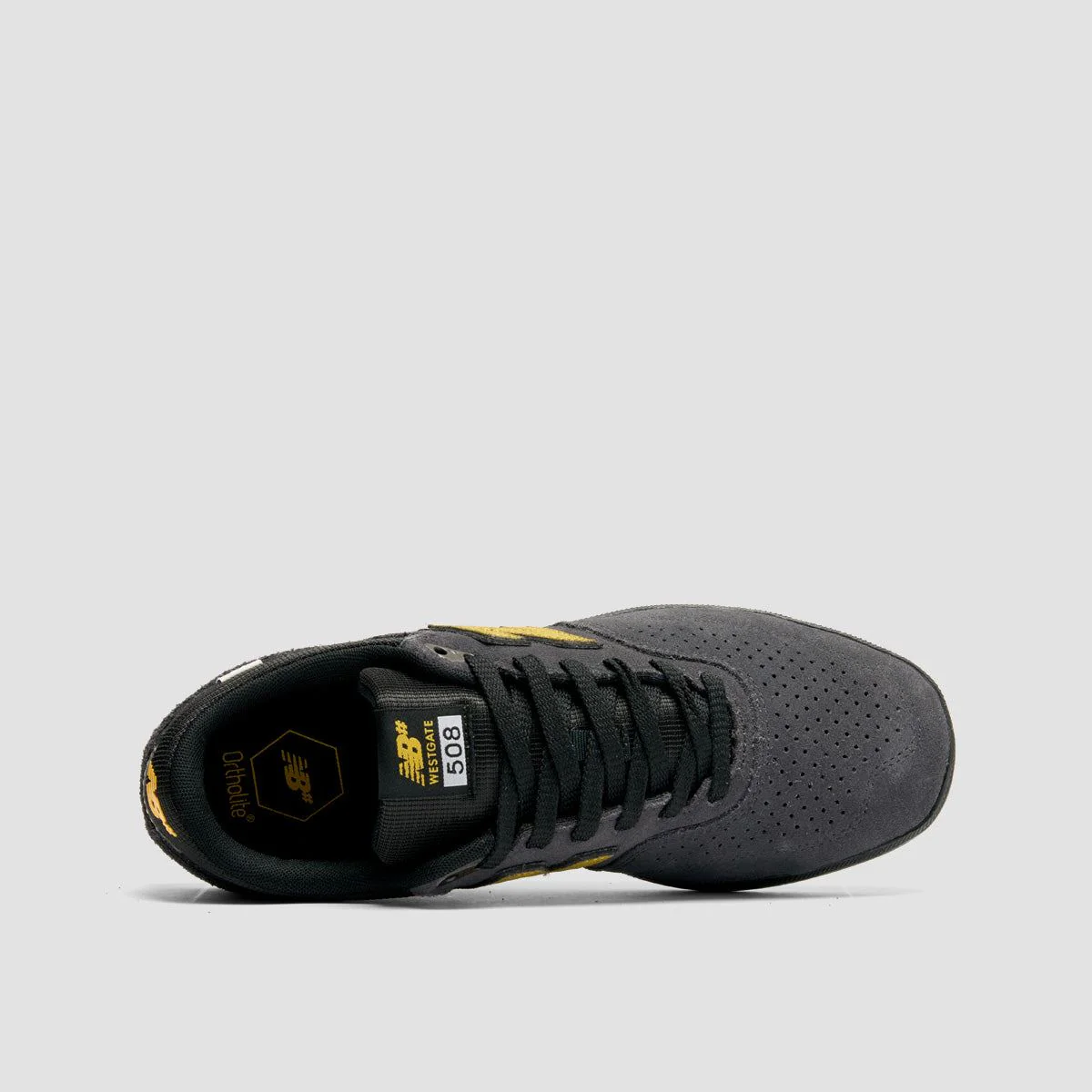New Balance Numeric Brandon Westgate 508 Shoes - Phantom/Yellow - Image 4