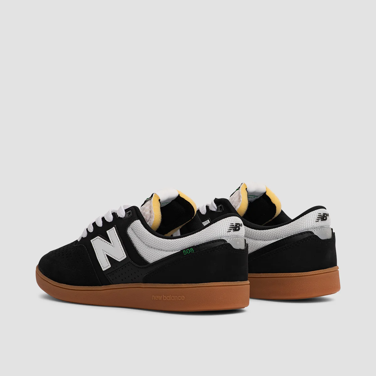 New Balance Numeric Brandon Westgate 508 V1 Shoes - Black/White - Image 3