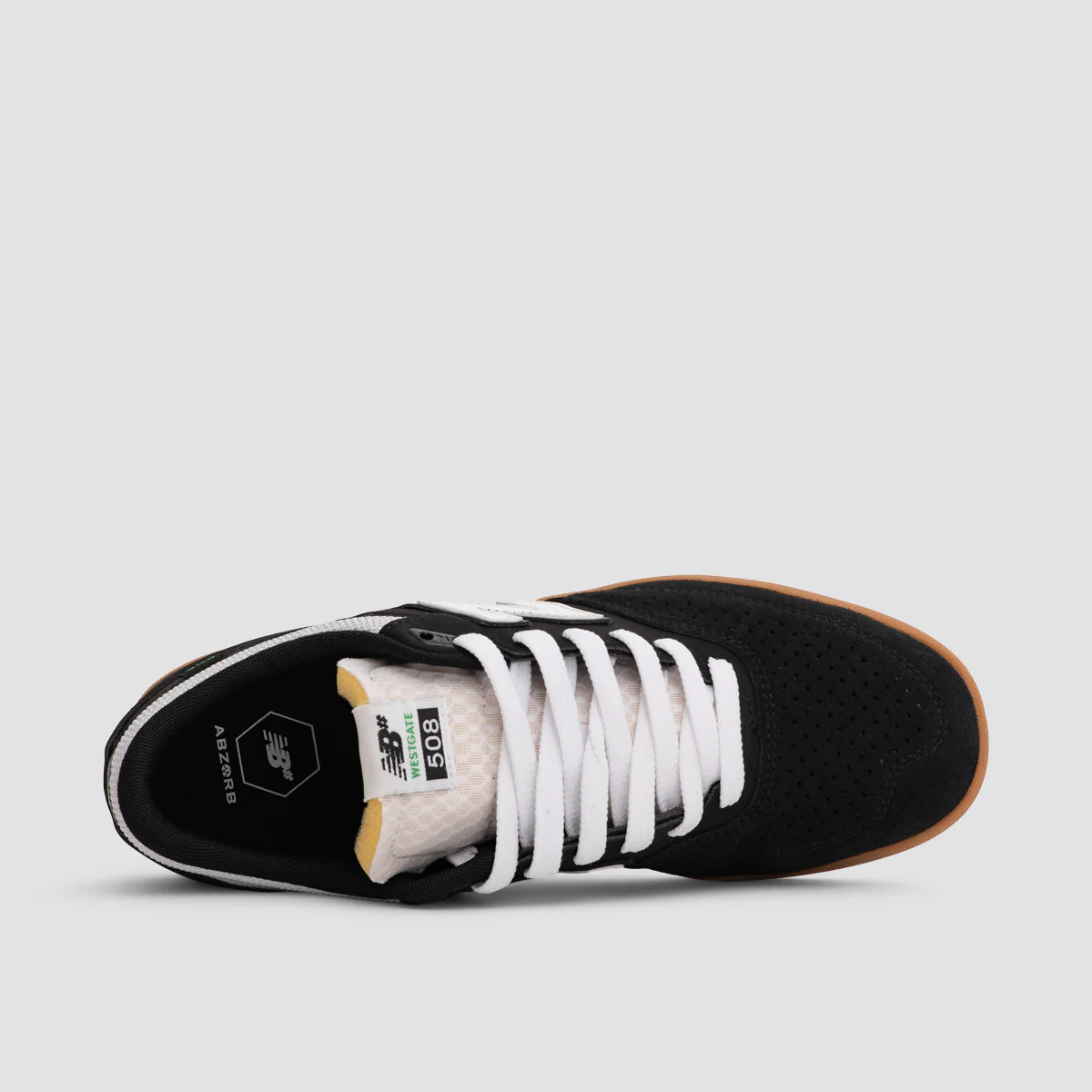 New Balance Numeric Brandon Westgate 508 V1 Shoes - Black/White - Image 4