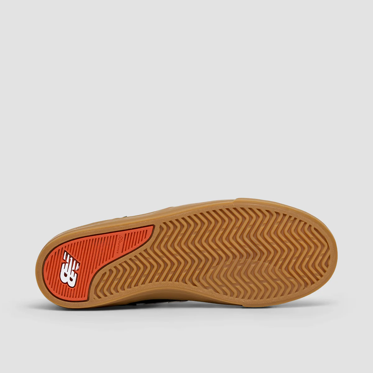 New Balance Numeric Jamie Foy 306 Shoes - Black/Red/Gum - Image 5