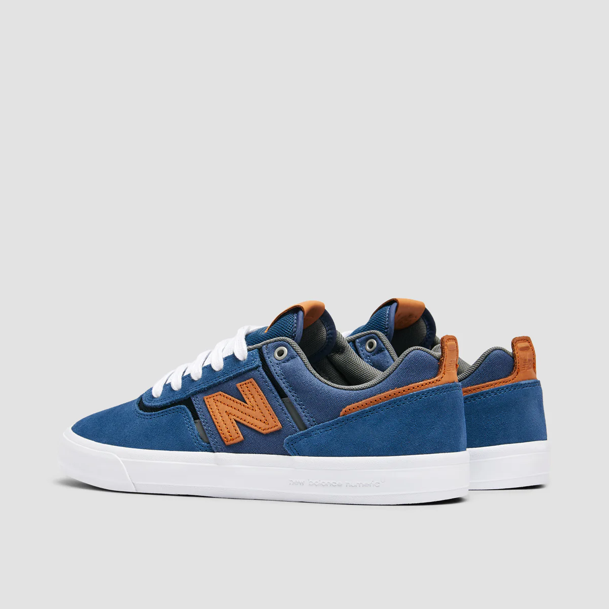 New Balance Numeric Jamie Foy 306 Shoes - Vintage Indigo/Tan - Image 3