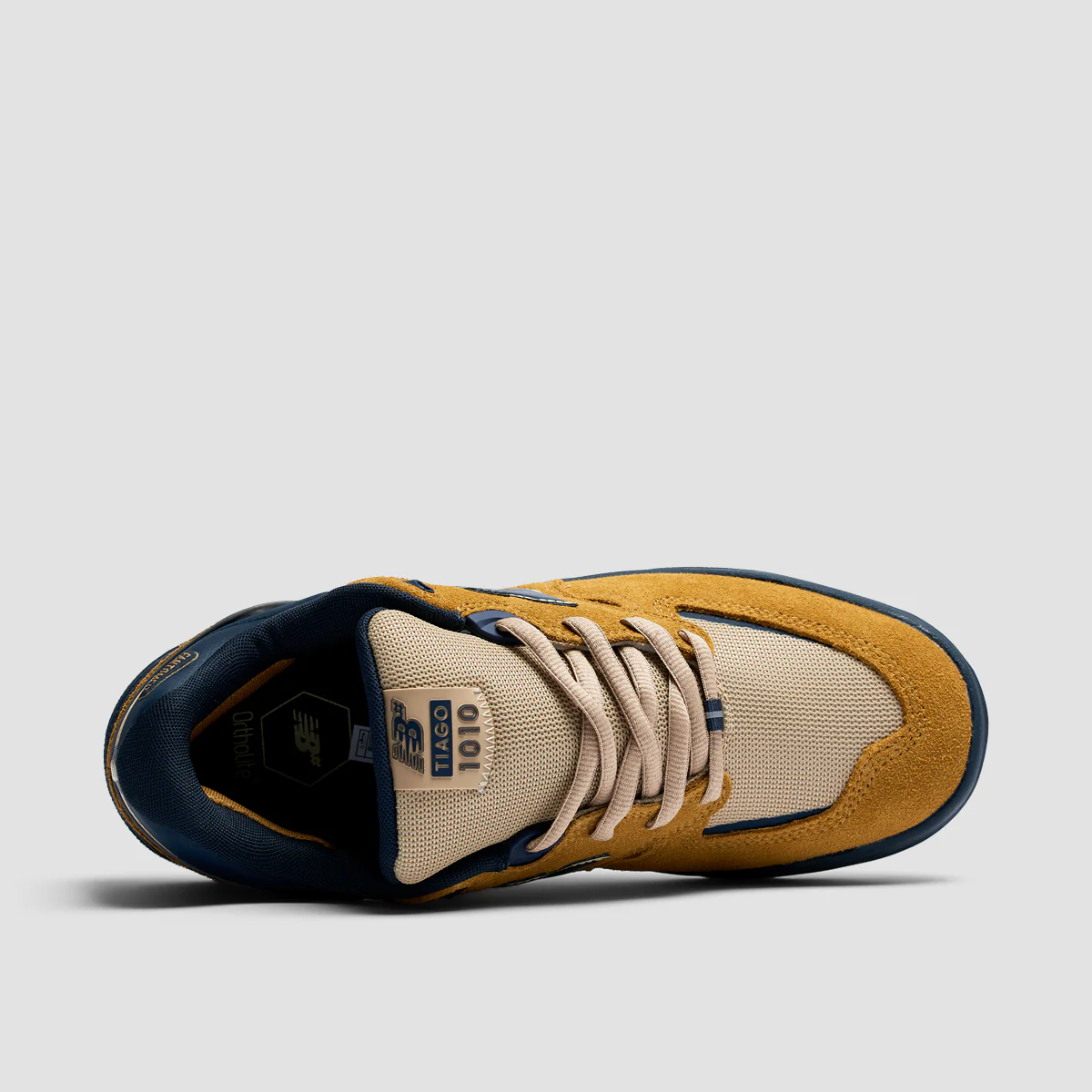 New Balance Numeric Tiago 1010 Shoes - Wheat Navy - Image 4