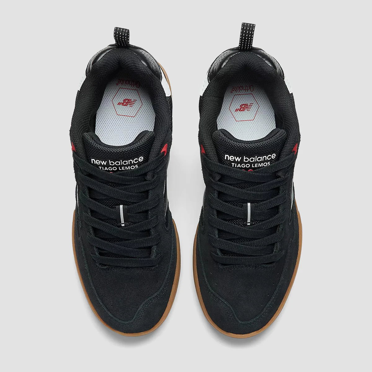 New Balance Numeric Tiago Lemos 808 Lite Shoes - Black/White - Image 3