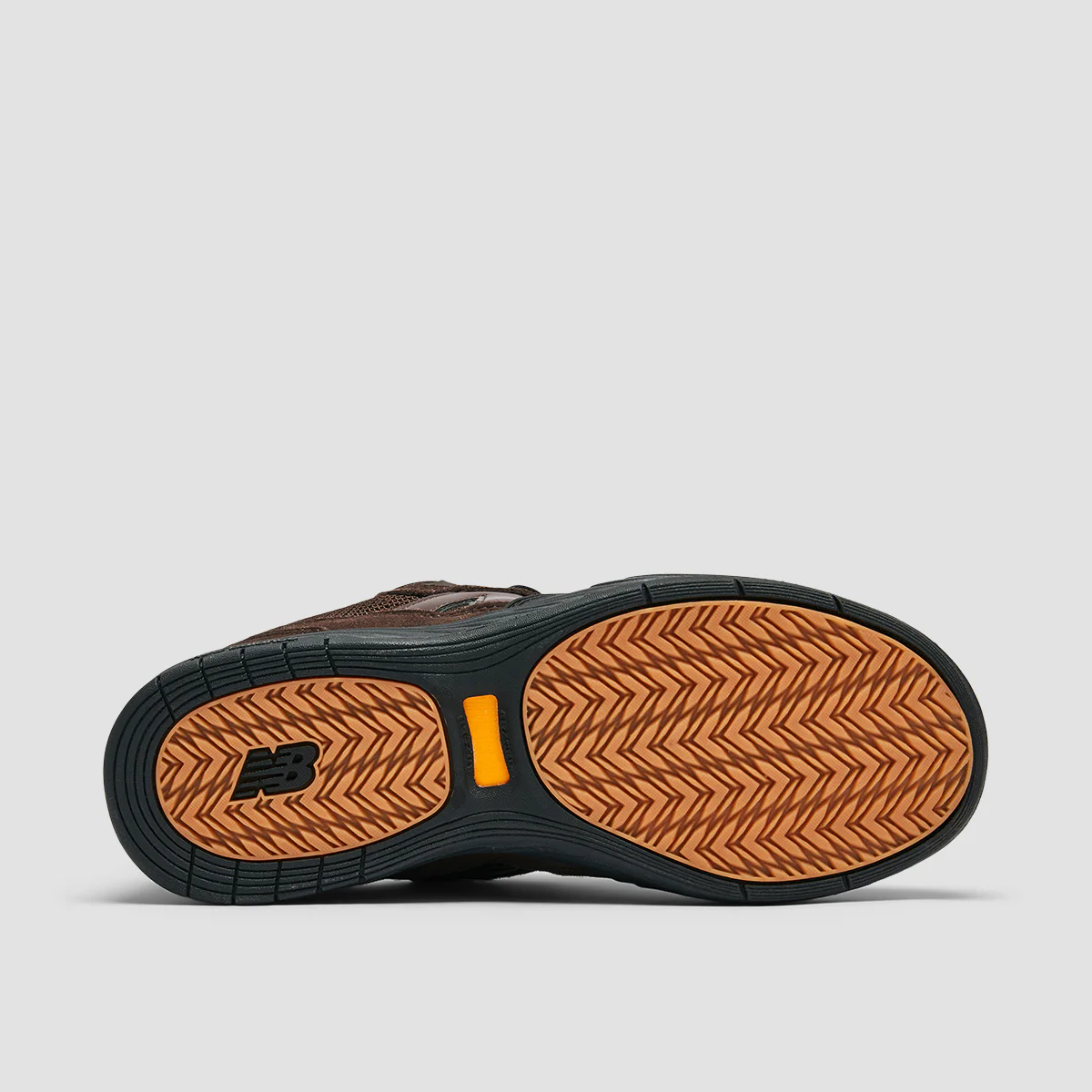 New Balance Numeric Tiago Lemos 808 Shoes - Black Coffee/Black - Image 5