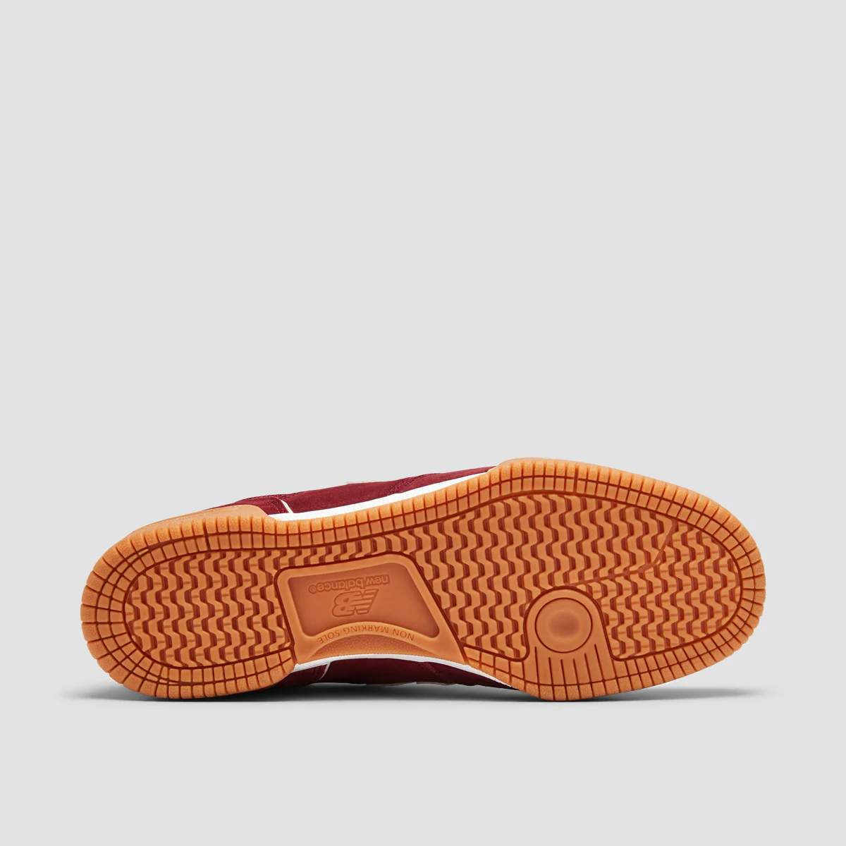 New Balance Numeric Tom Knox 600 Shoes - Burgundy/White - Image 5