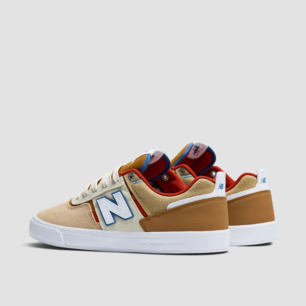 New Balance Numerice Jamie Foy 306 Shoes - Tan/White - Image 3