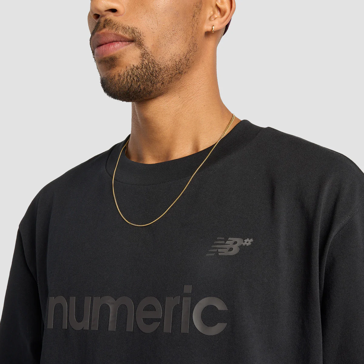 New Balance T-Shirt Black - Image 2