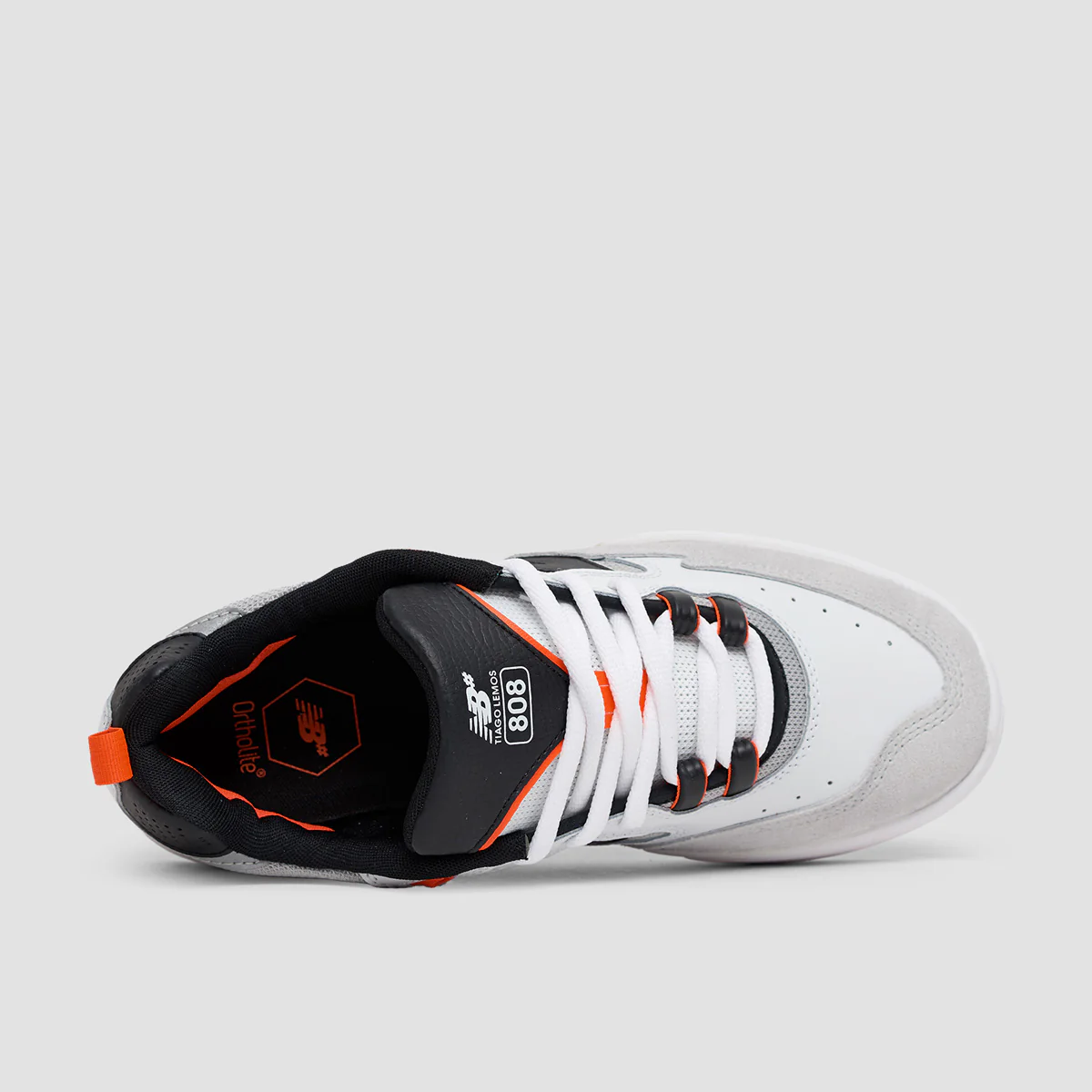 New Balance Tiago Lemos 808 Shoes - White/Black - Image 4