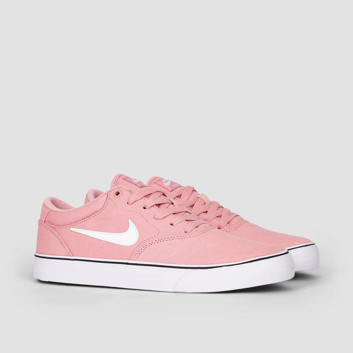 Nike SB Chron 2 Canvas Shoes - Pink Glaze/White/Pink Glaze/Black - Image 2