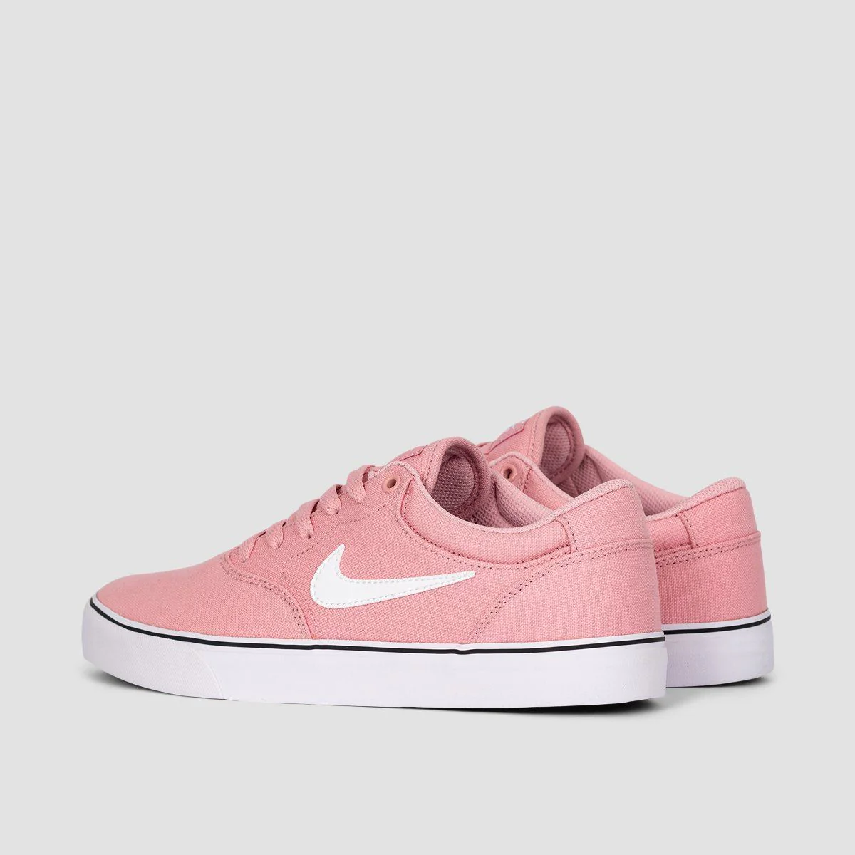 Nike SB Chron 2 Canvas Shoes - Pink Glaze/White/Pink Glaze/Black - Image 3