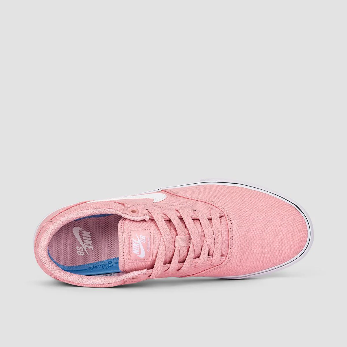 Nike SB Chron 2 Canvas Shoes - Pink Glaze/White/Pink Glaze/Black - Image 4
