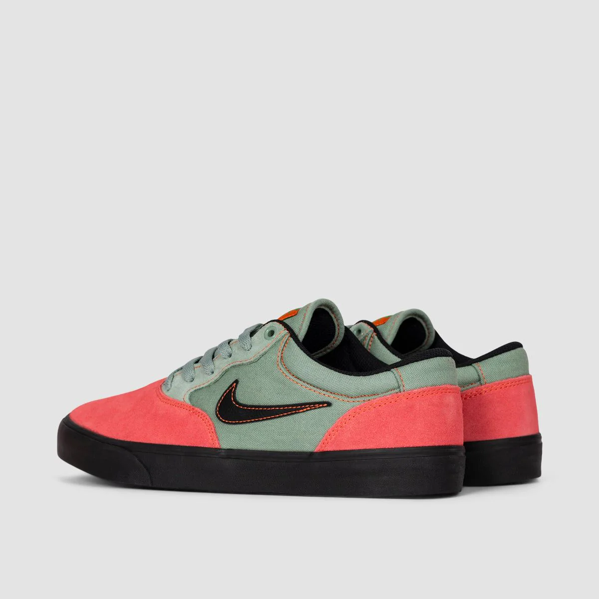 Nike SB Chron 2 Shoes - Pink Salt/Black/Jade Smoke/Sport Spice - Image 3