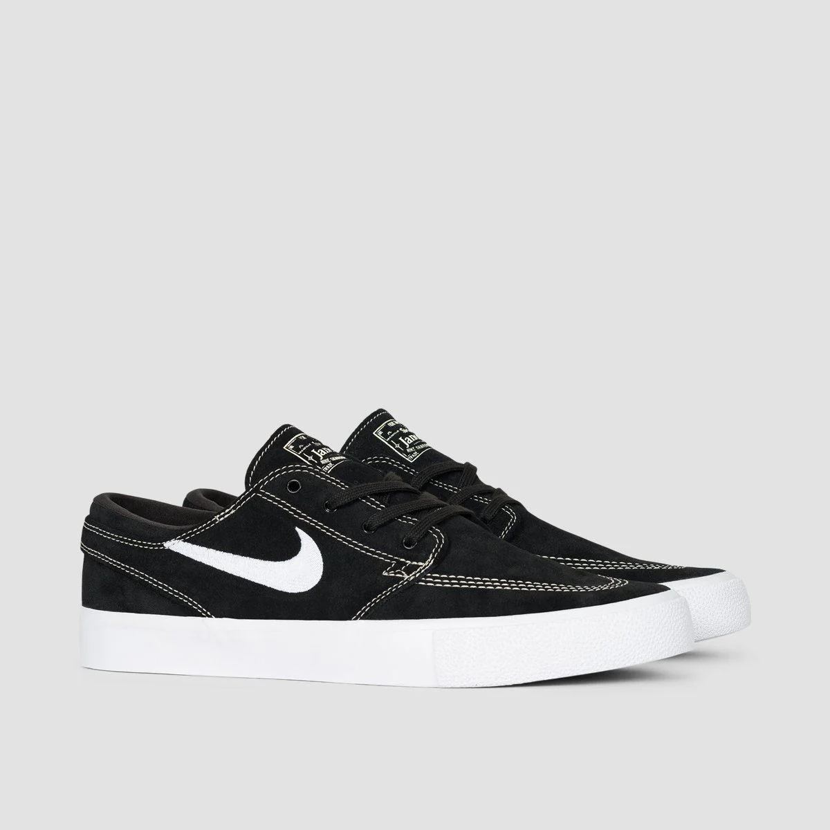 Nike SB Zoom Stefan Janoski RM Shoes - Black/White/Black/Coconut Milk - Image 2