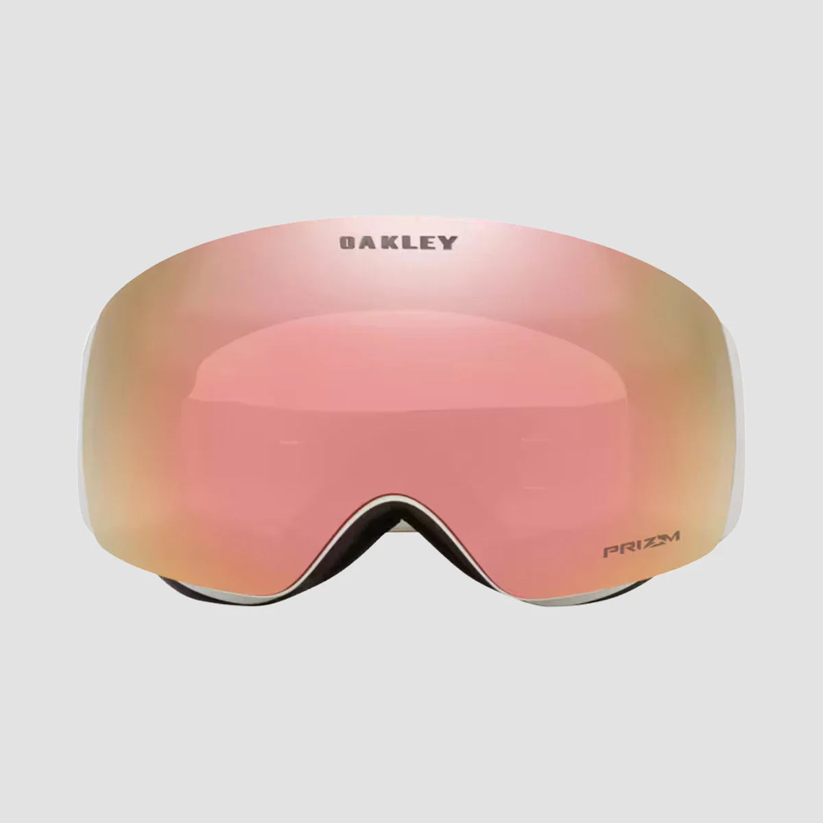 Oakley Flight Deck Snow Goggles Matte Cool Grey/Prizm Rose Gold Iridium - Image 2
