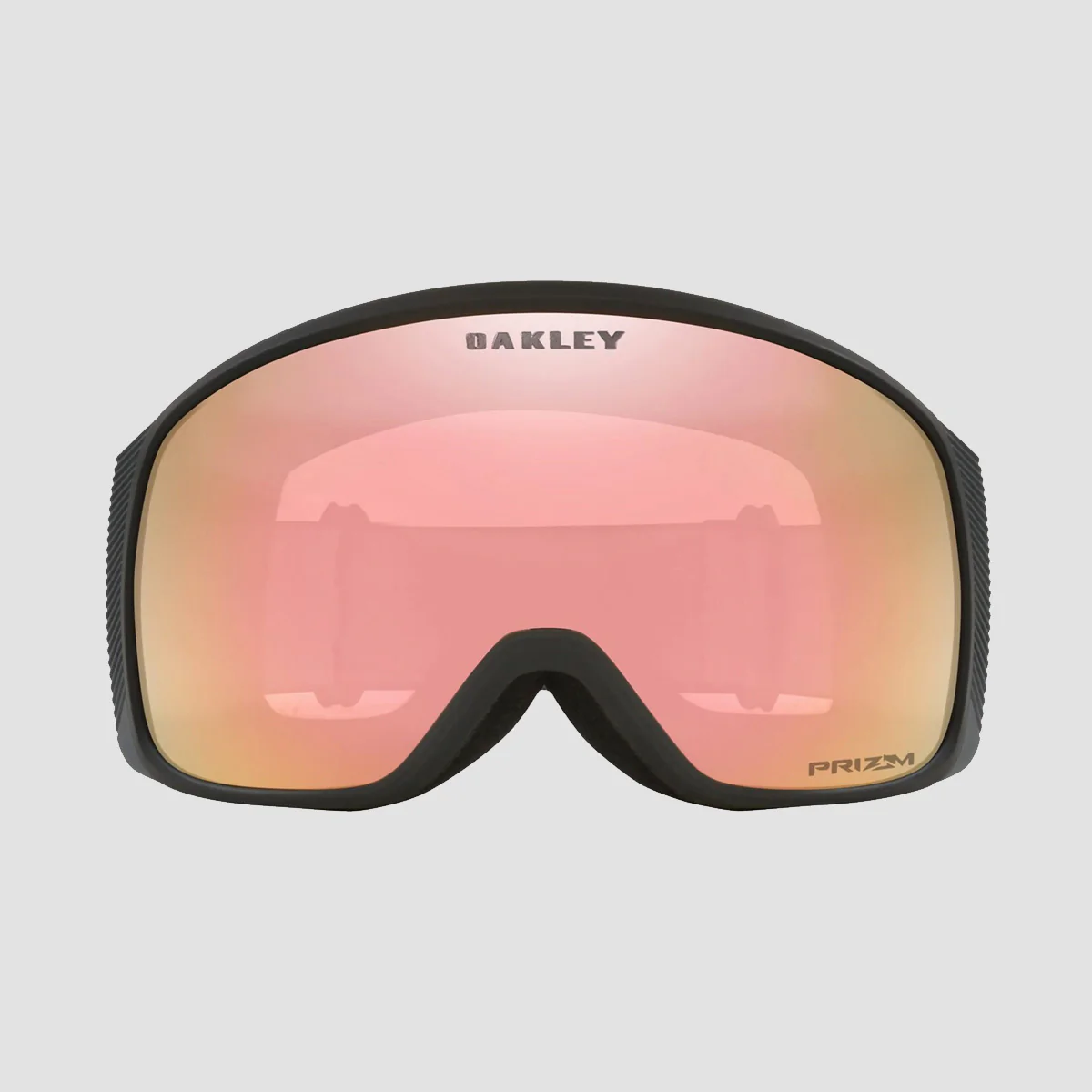 Oakley Flight Tracker Snow Goggles Matte Black/Prizm Rose Gold - Image 2