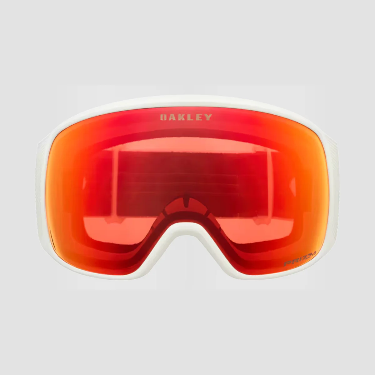 Oakley Flight Tracker Snow Goggles Matte White/Prizm Snow Torch Iridium - Image 2
