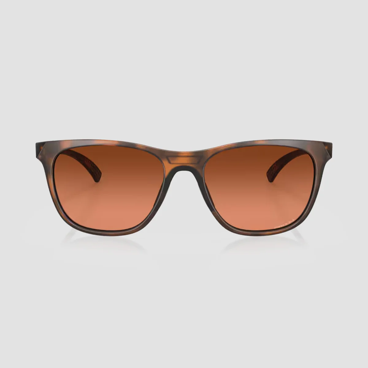 Oakley Leadline Sunglasses Matte Brown Tortoise/Prizm Brown Gradient 56L - Image 2