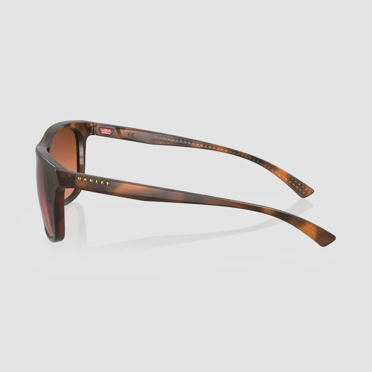 Oakley Leadline Sunglasses Matte Brown Tortoise/Prizm Brown Gradient 56L - Image 3
