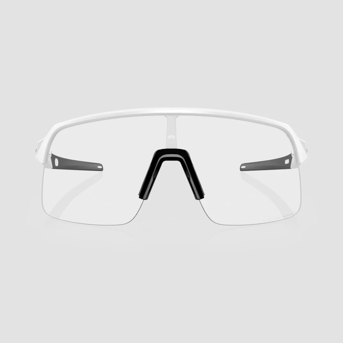 Oakley Sutro Lite Sunglasses Matte White/Clear Photochromic 39M - Image 2