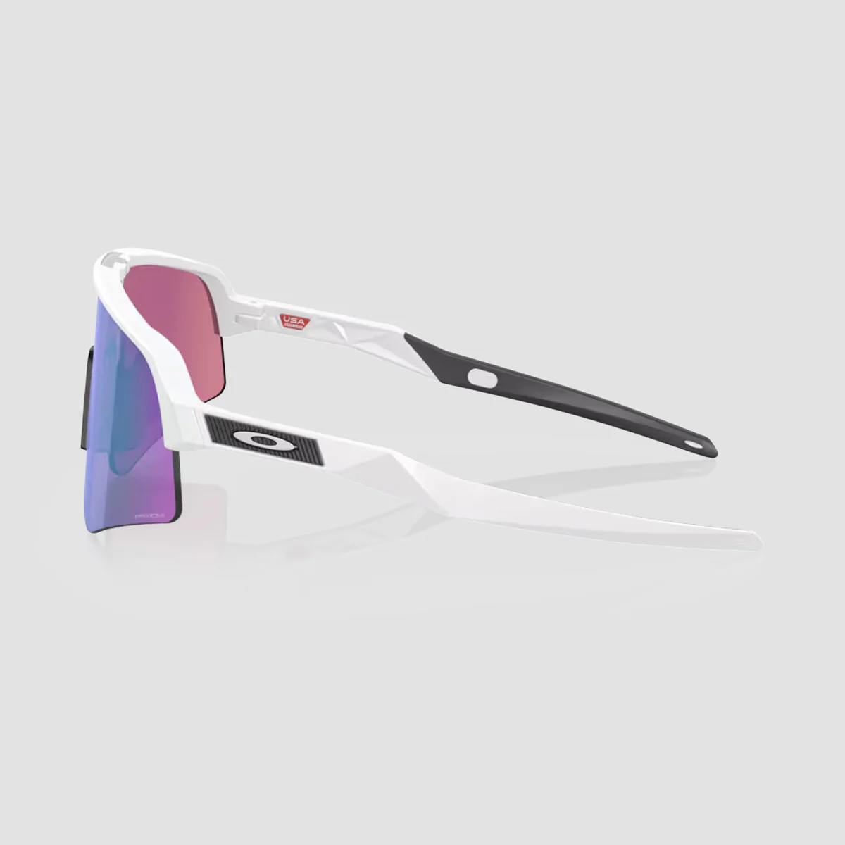 Oakley Sutro Lite Sweep Sunglasses Matte White/Prizm Road Jade 39M - Image 3