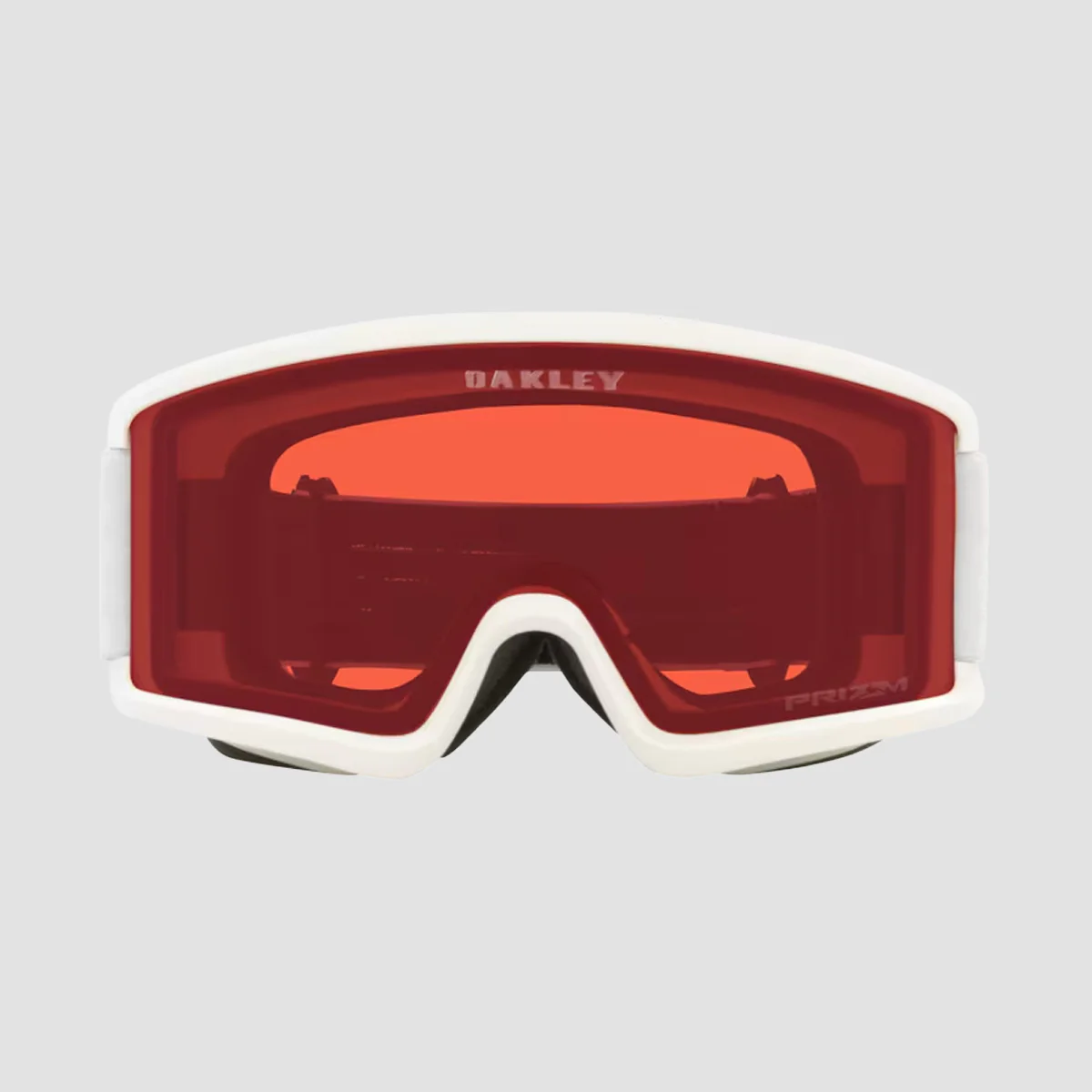 Oakley Target Line Snow Goggles Matte White/Prizm Rose - Image 2