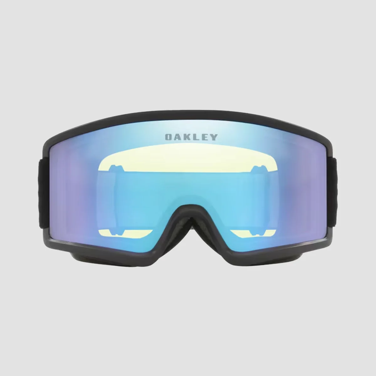 Oakley Target Line Snow Goggles Poseidon/Hi Yellow - Image 2