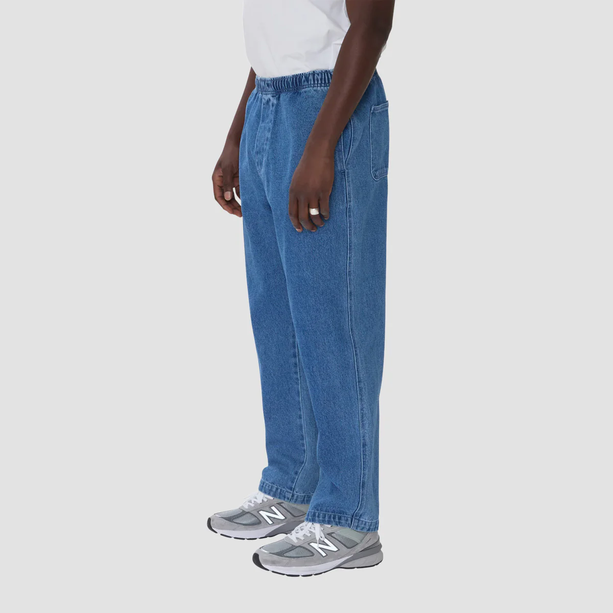 OBEY Easy Denim Pants Light Indigo - Image 2