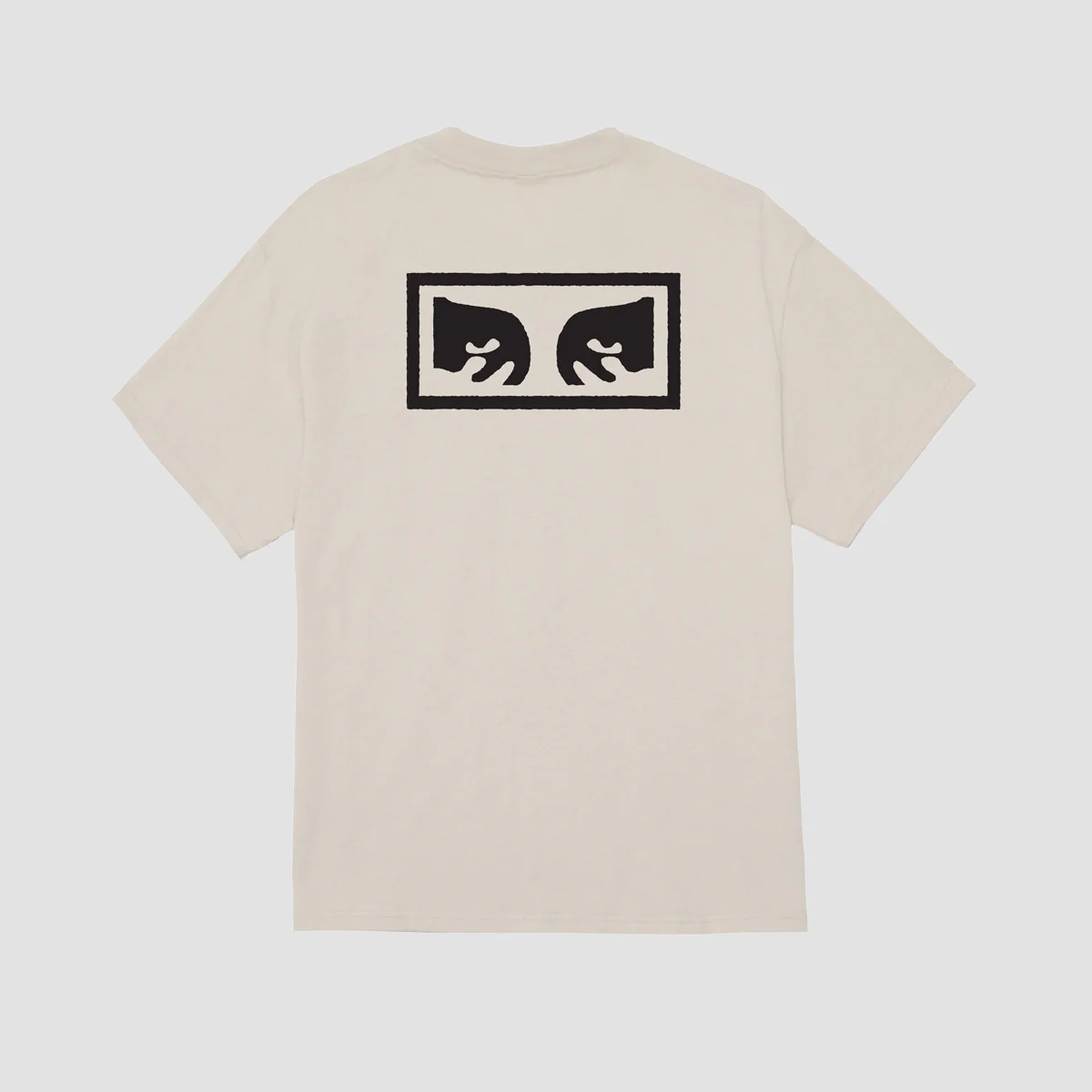 OBEY Eyes 3 T-Shirt Silver Grey