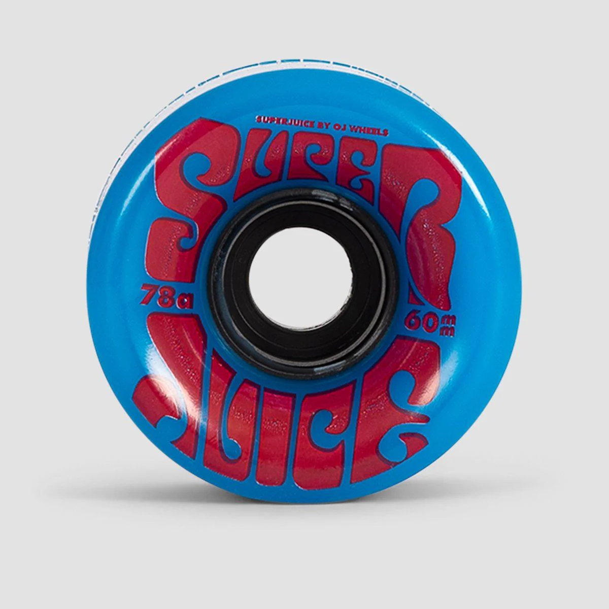 OJ Blues Super Juice 78a Soft Skateboard Wheels Blue 60mm - Image 2