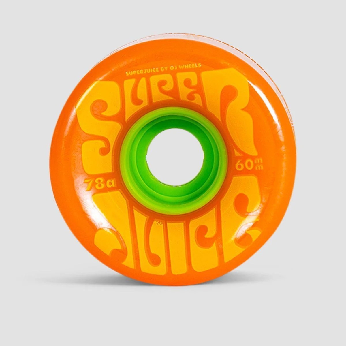 OJ Super Juice 78a Soft Skateboard Wheels Citrus 60mm - Image 2