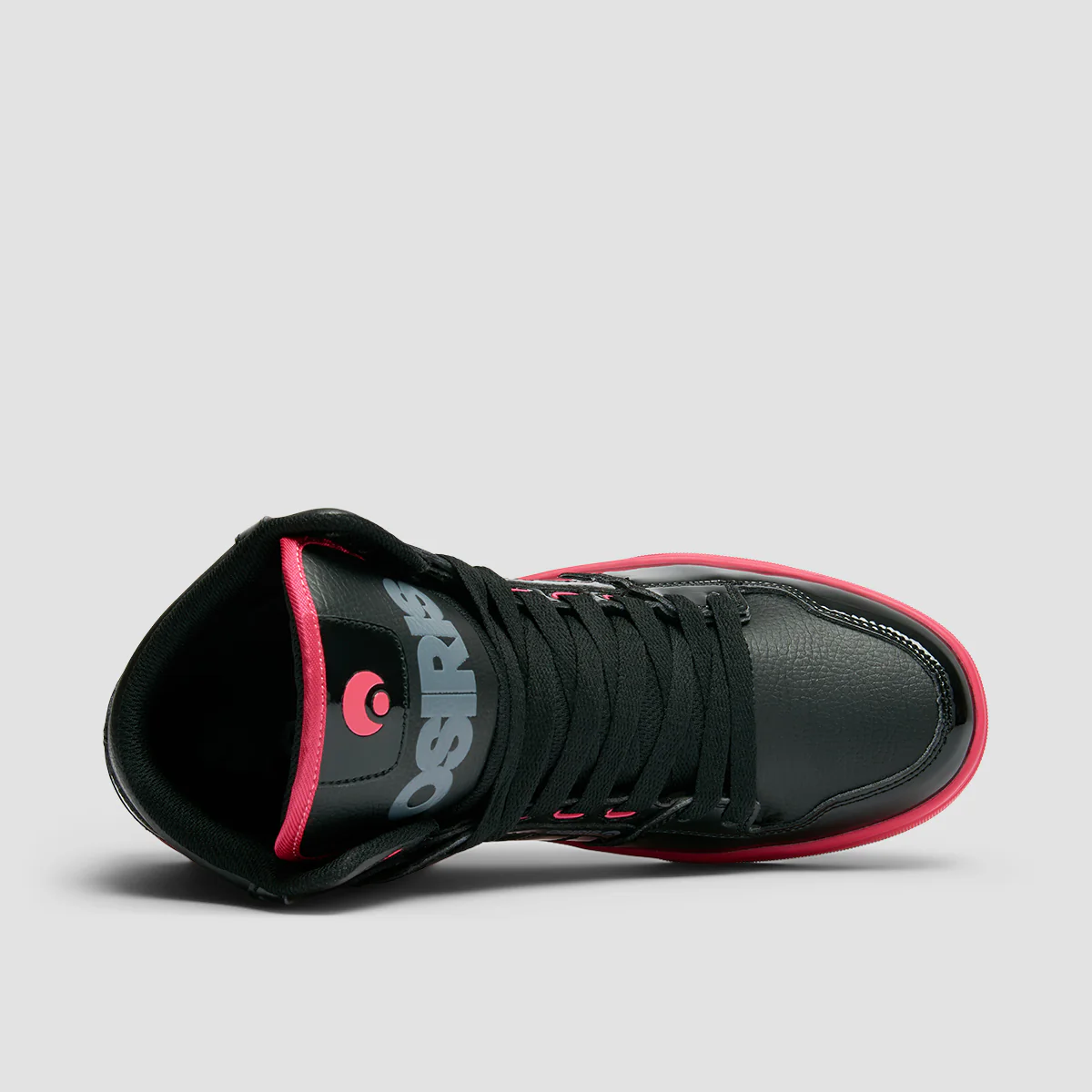 Osiris Clone Shoes - Black/Magenta/Black - Image 4