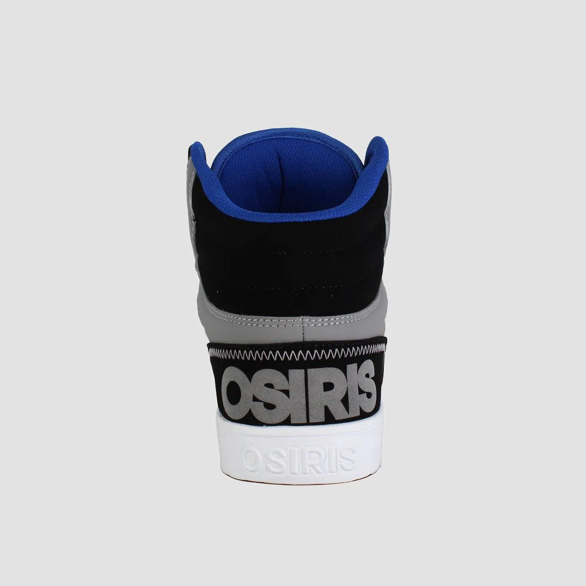 Osiris Clone High Top Shoes - Black/Blue/Grey - Image 2