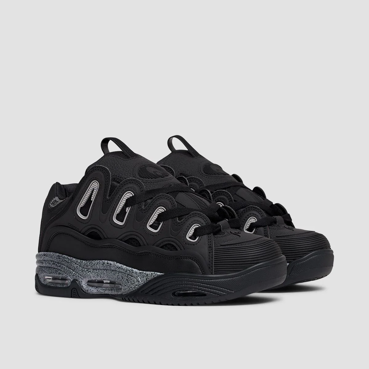 Osiris D3 2001 Shoes - Black/Grey/Paint - Image 2