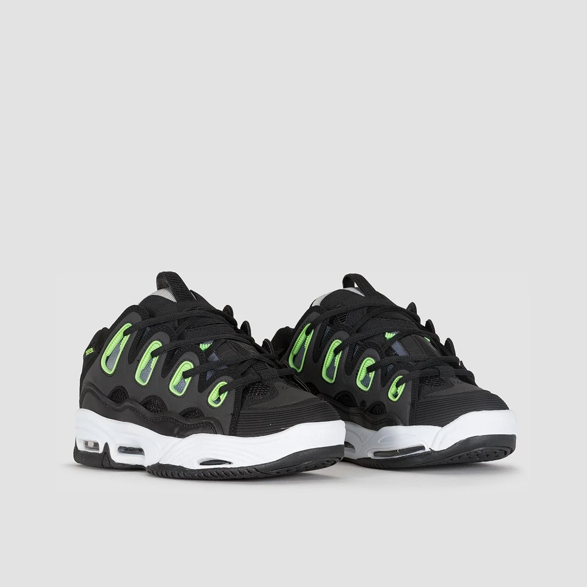Osiris D3 2001 Shoes - Black/White/Green - Image 3