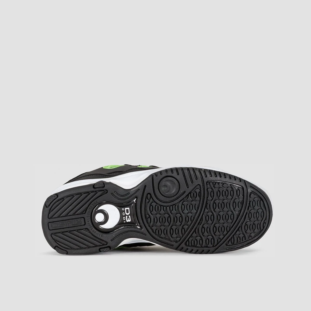 Osiris D3 2001 Shoes - Black/White/Green - Image 5