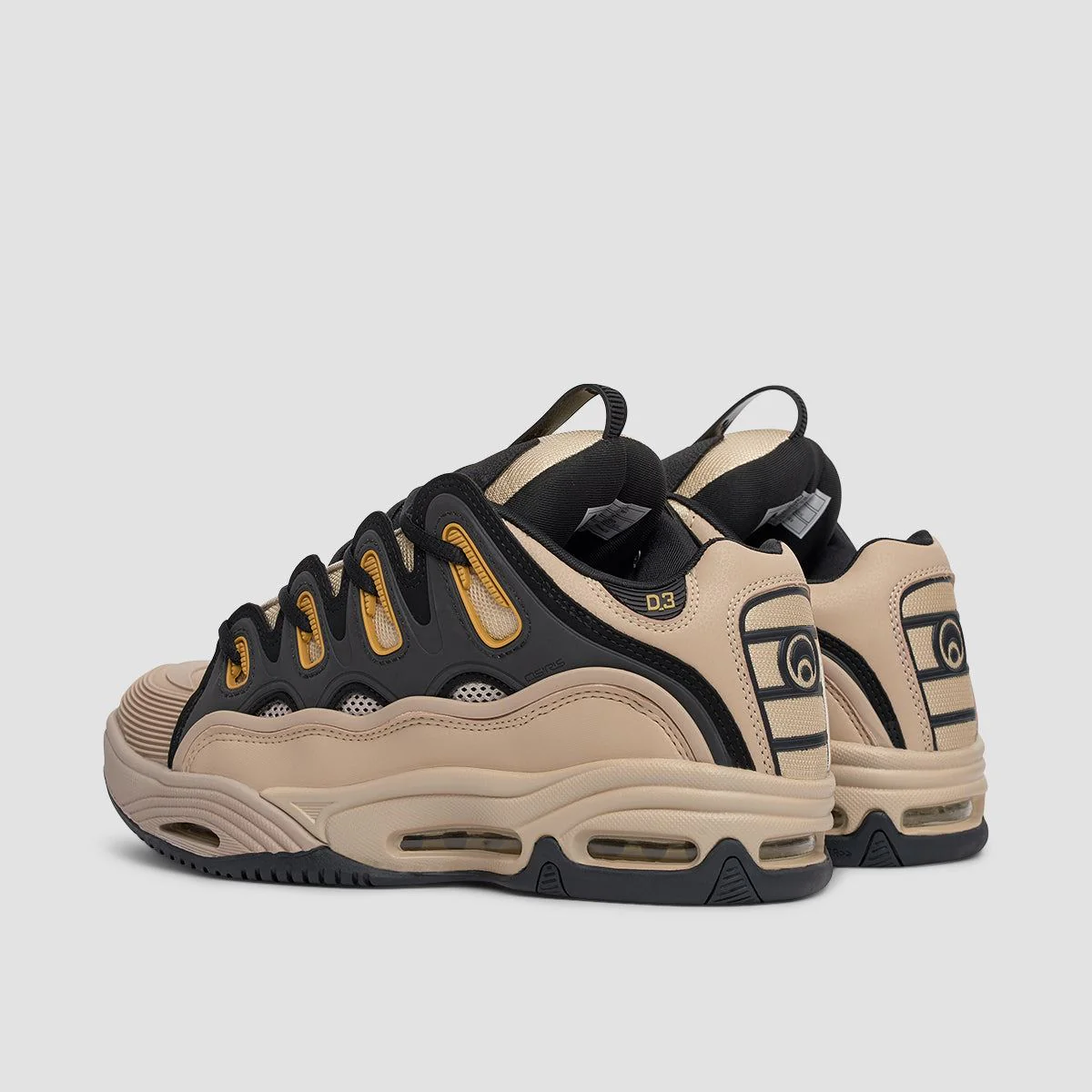 Osiris D3 2001 Shoes - Gold/Grey/Beige - Image 3