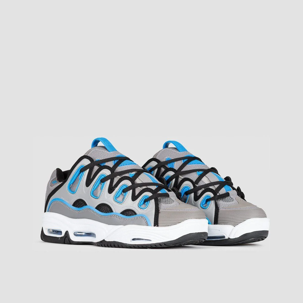 Osiris D3 2001 Shoes - Grey/Cyan - Image 2