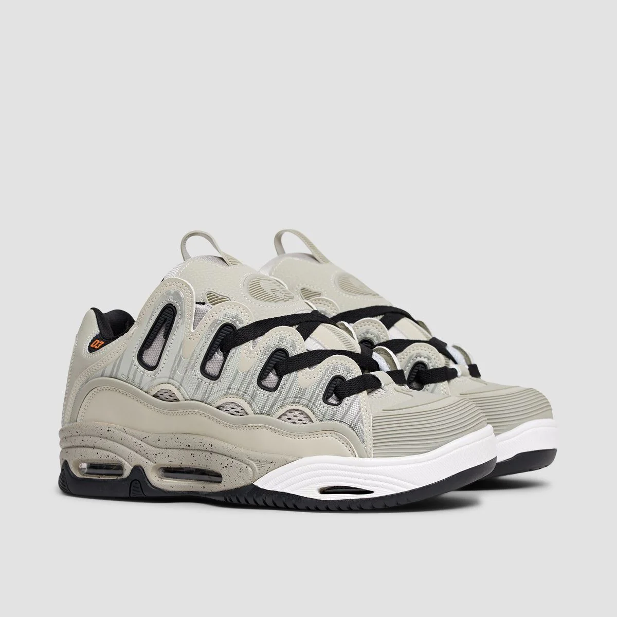 Osiris D3 2001 Shoes - Grey/Orange/Black - Kids - Image 2