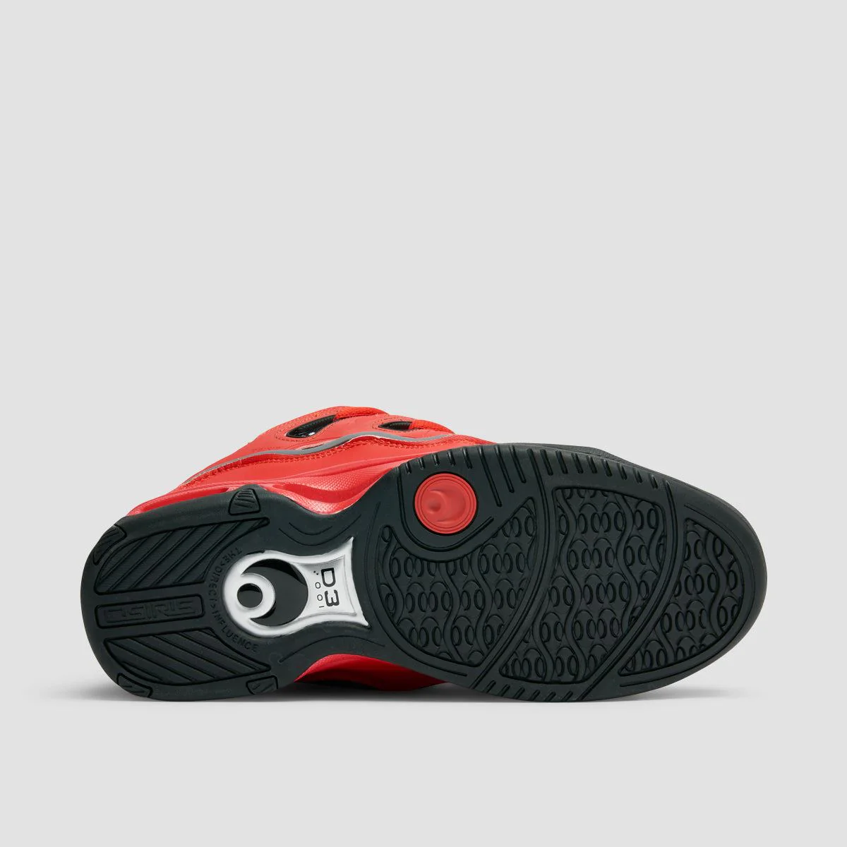 Osiris D3 2001 Shoes - Red/Black/Grey - Image 5