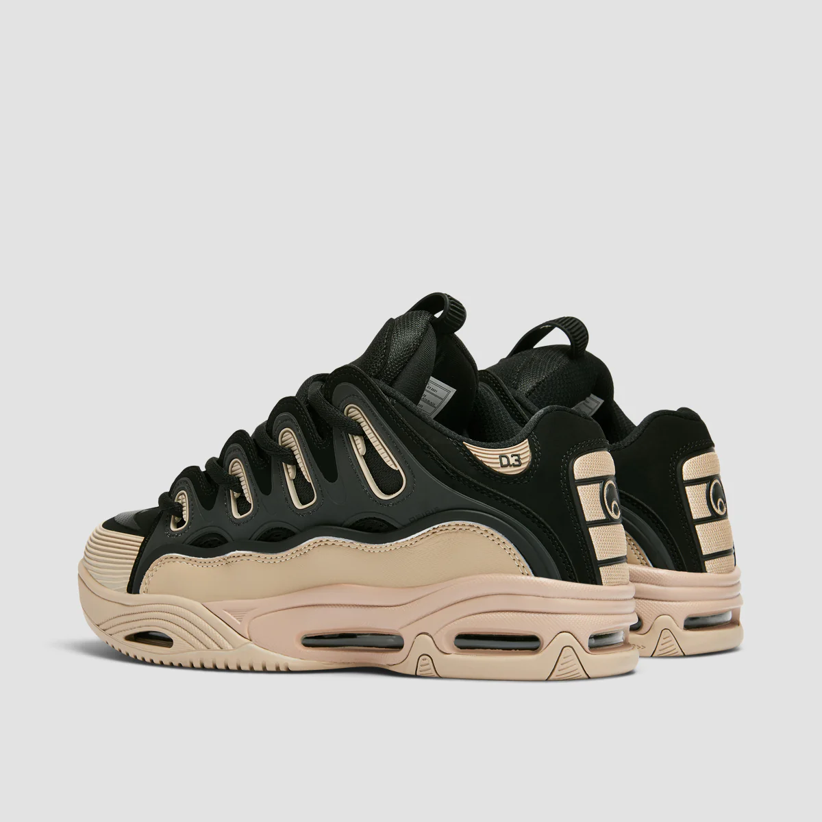 Osiris D3 2001 Shoes - Black/Black/Tan - Image 3