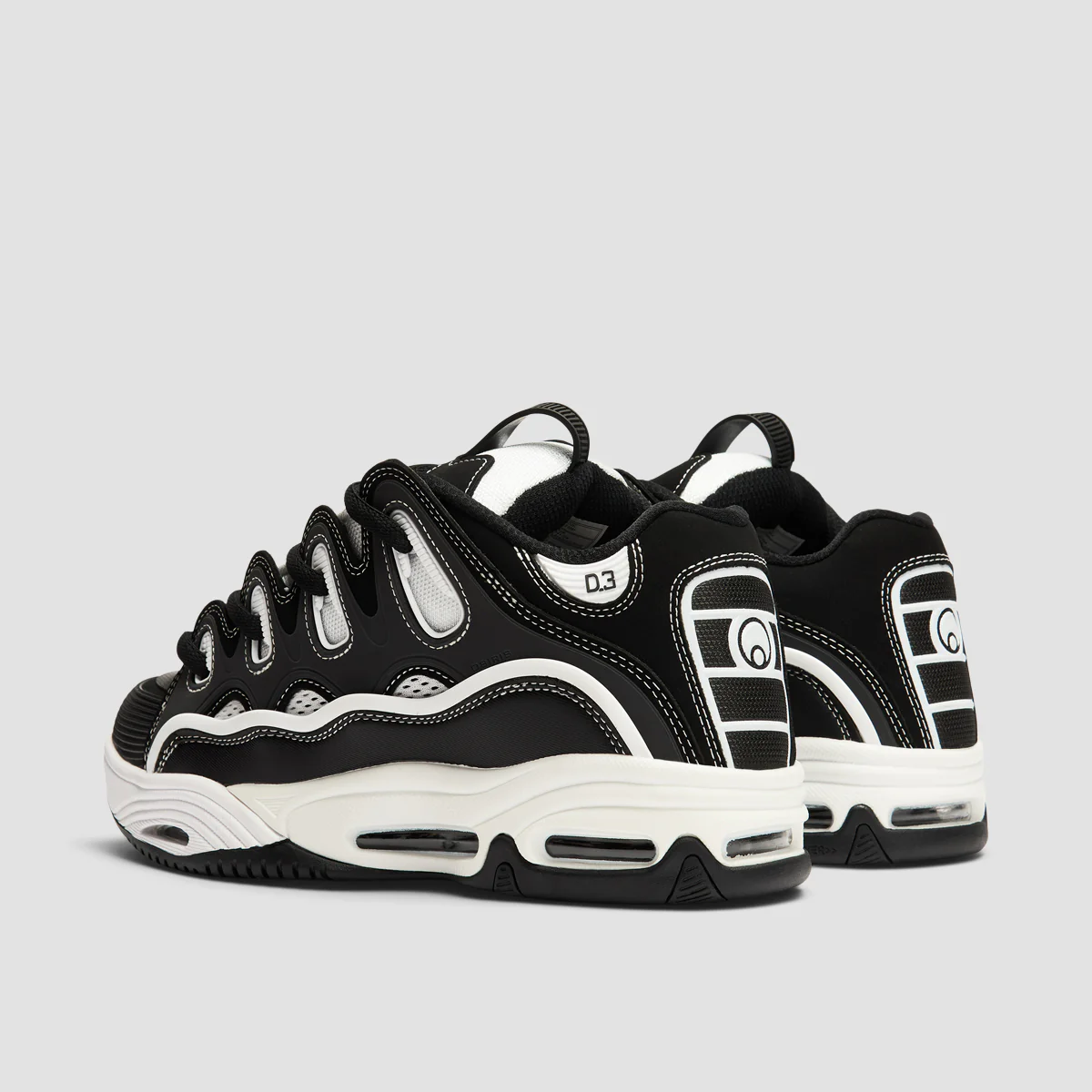 Osiris D3 2001 Shoes - Black/Black/White - Image 3